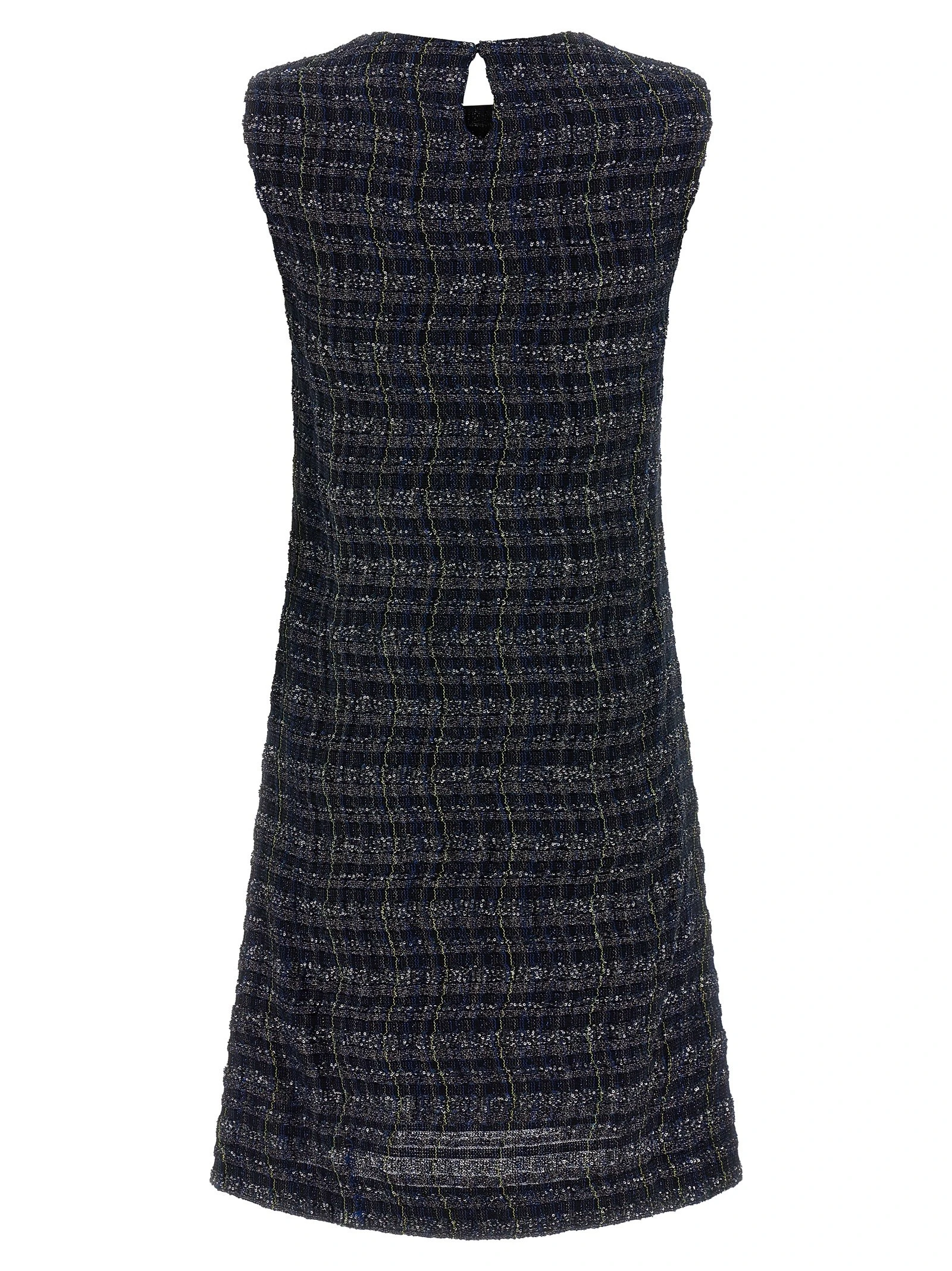 Check pattern dress
