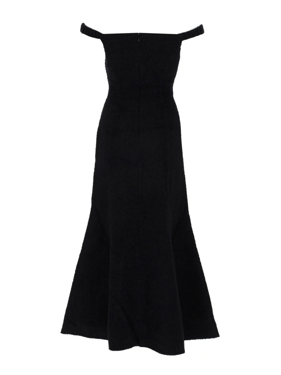BOUCLE MIDI DRESS