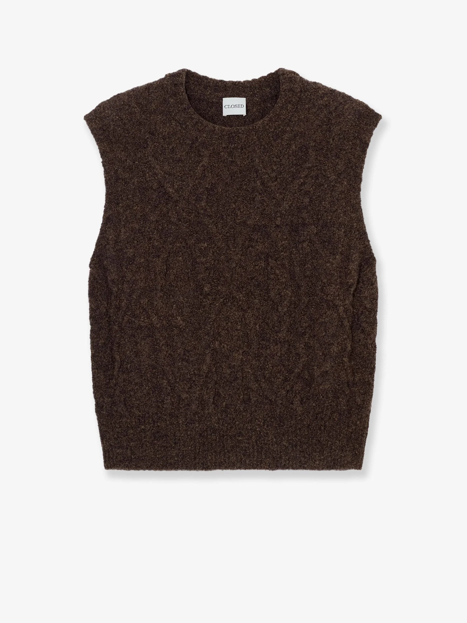 Wool blend vest