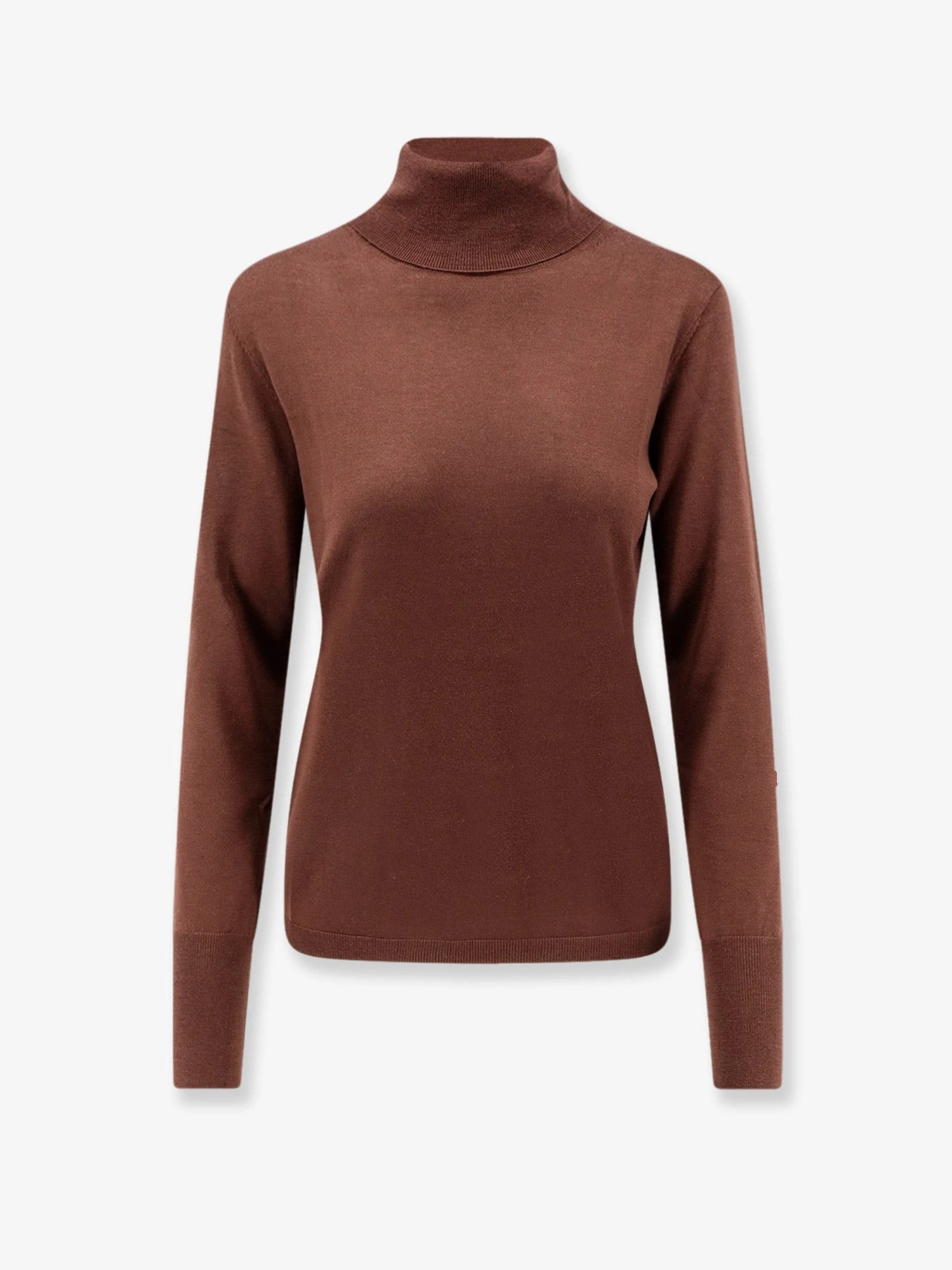 Virgin wool turtleneck