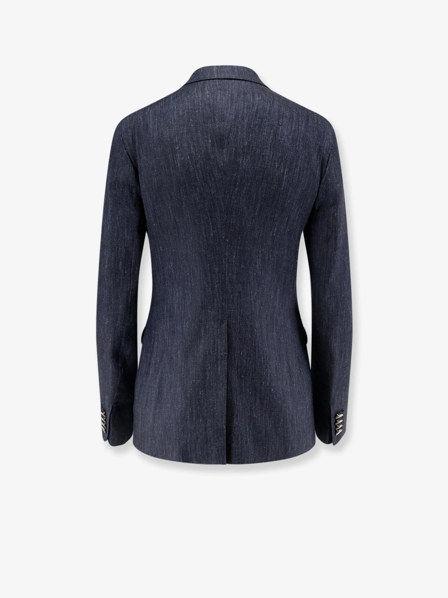 Parigi mélange linen and viscose suit