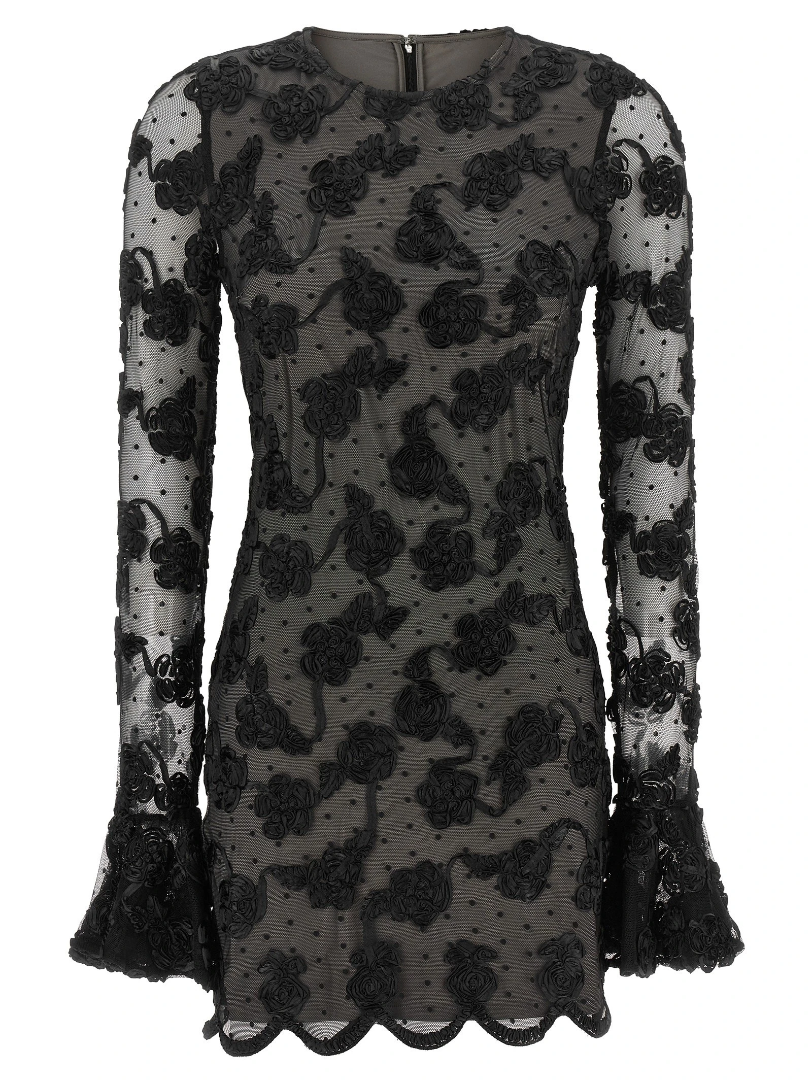 'Flower Mesh' dress