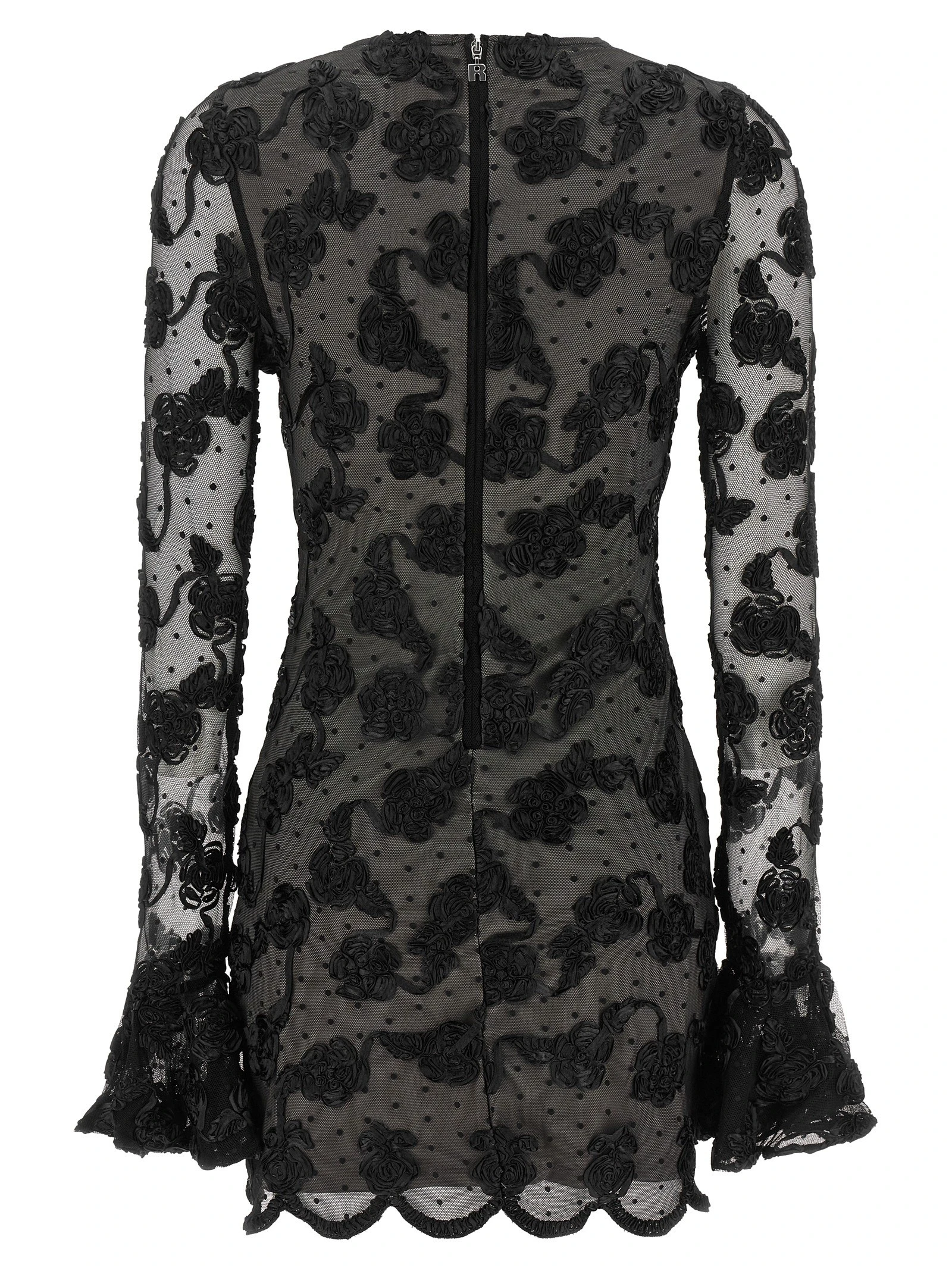 'Flower Mesh' dress