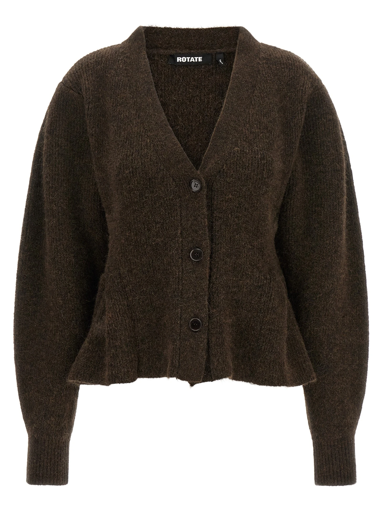 'Peplum' fund cardigan