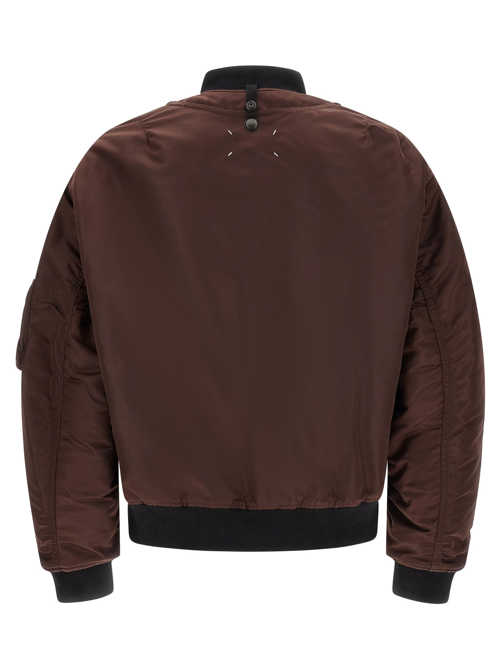 Reversible bomber jacket