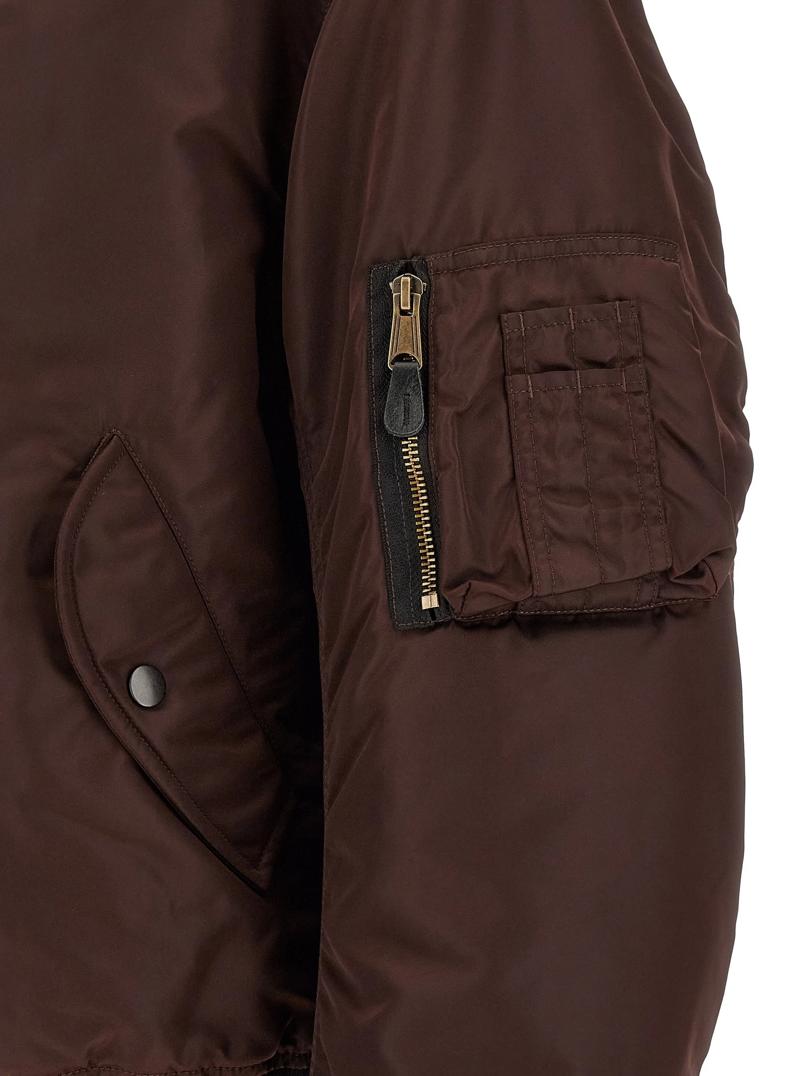 Reversible bomber jacket