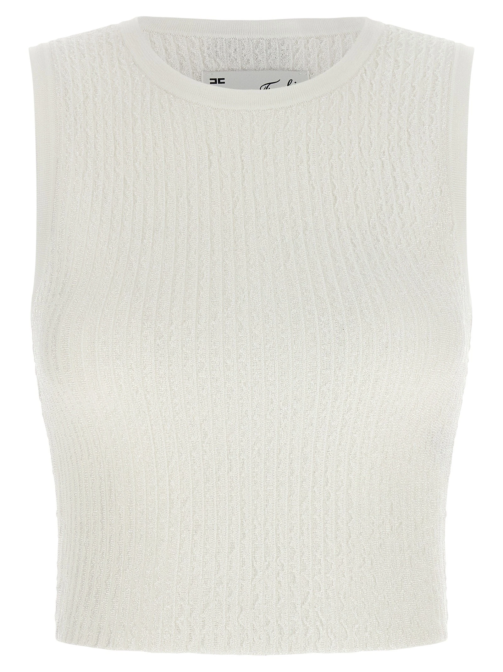 Ribbed crop top