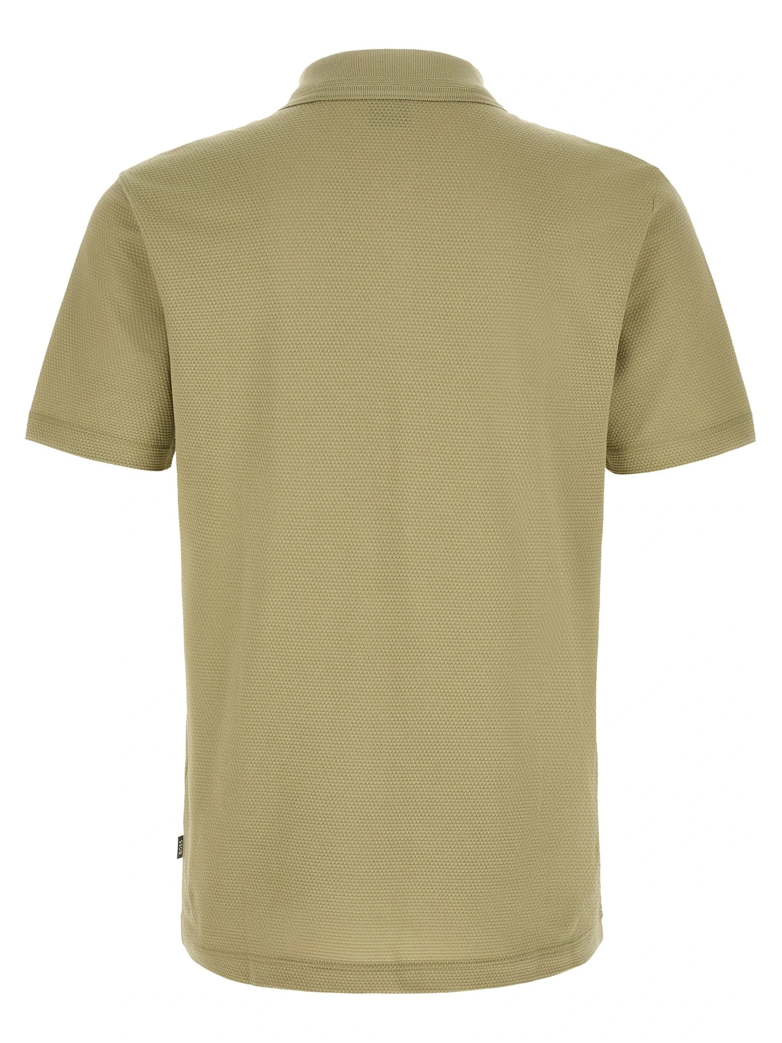 Honeycomb polo shirt