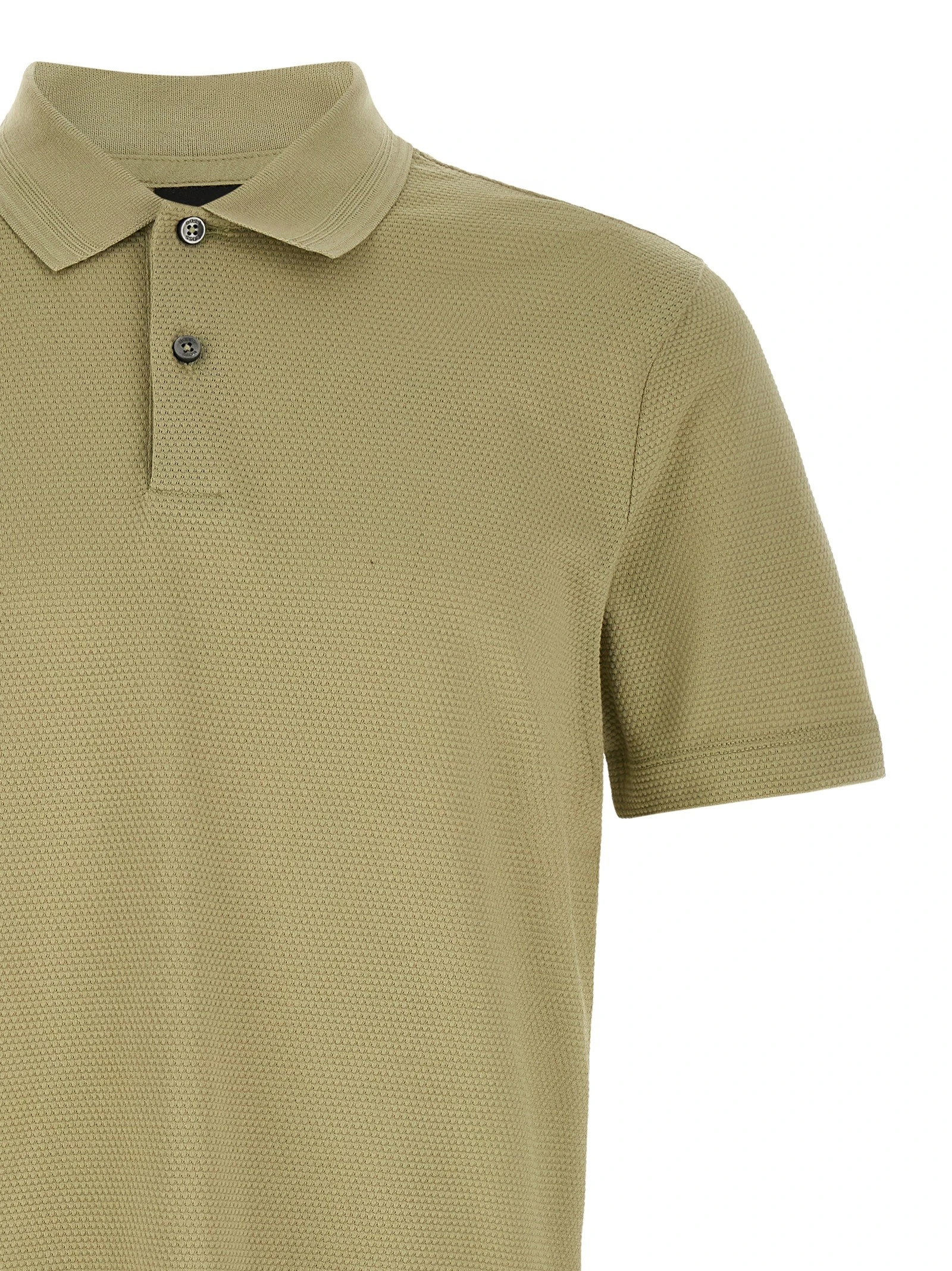 Honeycomb polo shirt