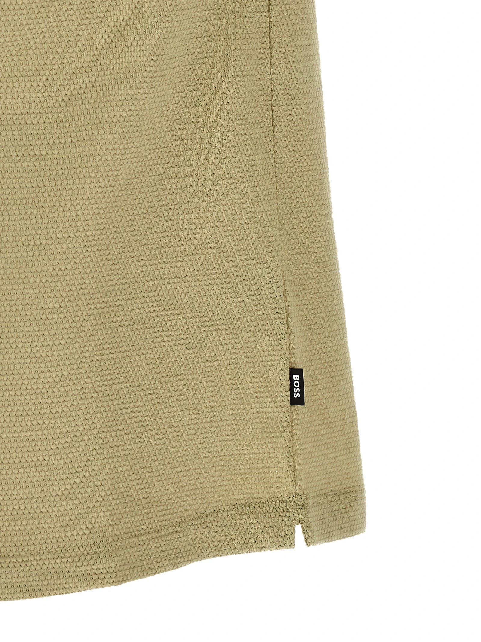 Honeycomb polo shirt