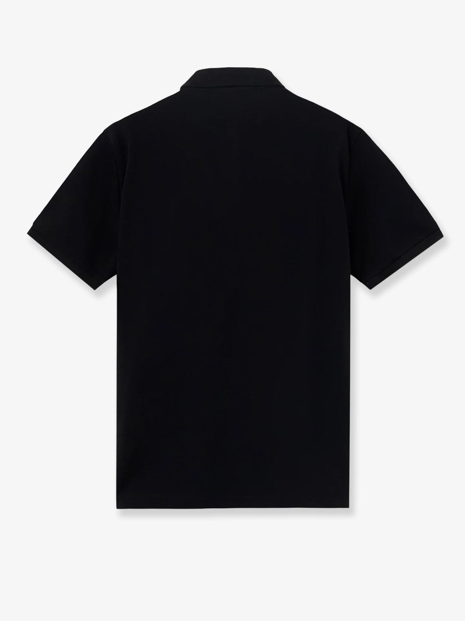 Stretch organic cotton polo shirt