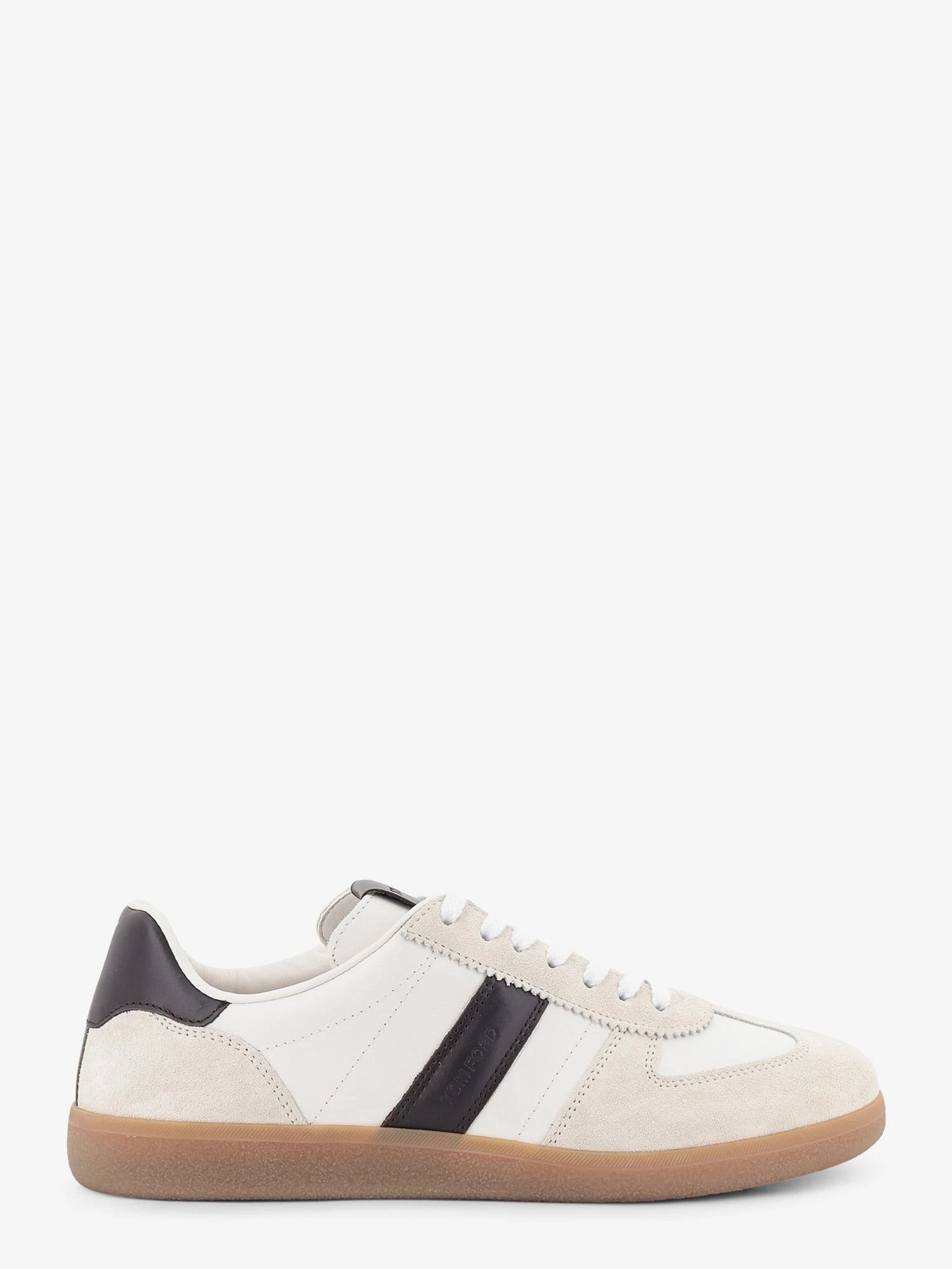 Archer suede and leather low-top sneakers