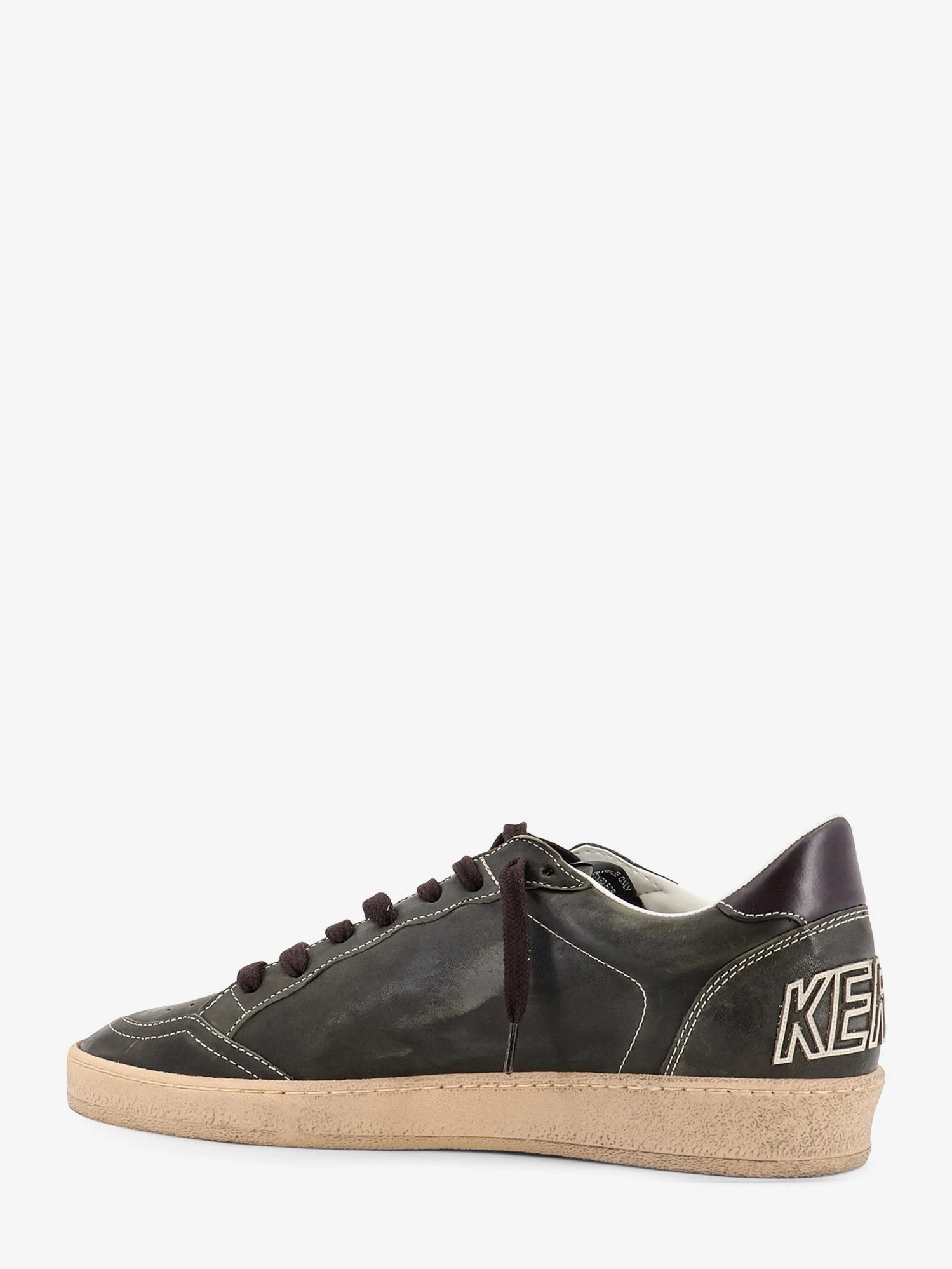 Ballstar used effect leather sneakers