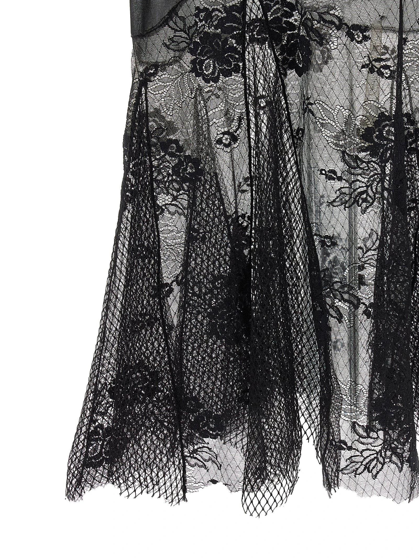 Lace tulle dress