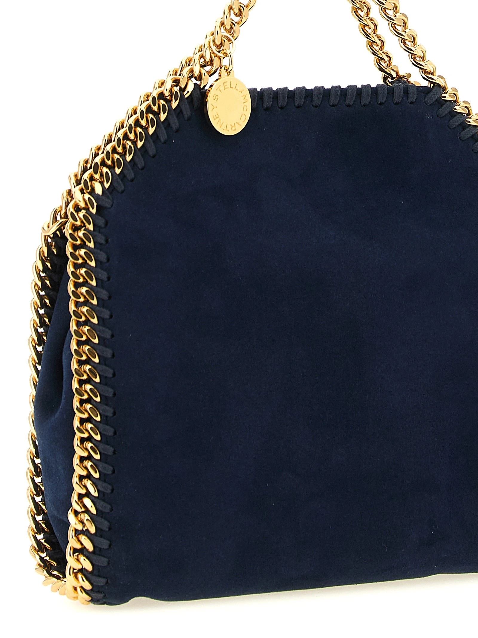 'Falabella mini' suede shoulder bag