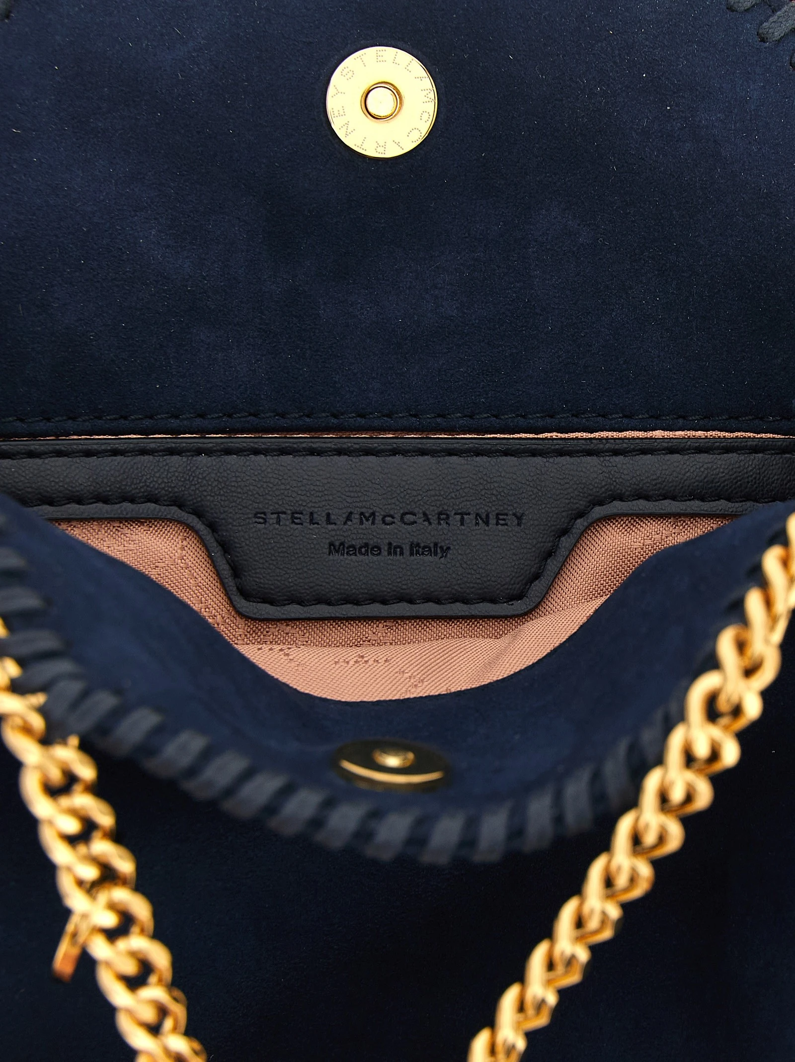 'Falabella mini' suede shoulder bag
