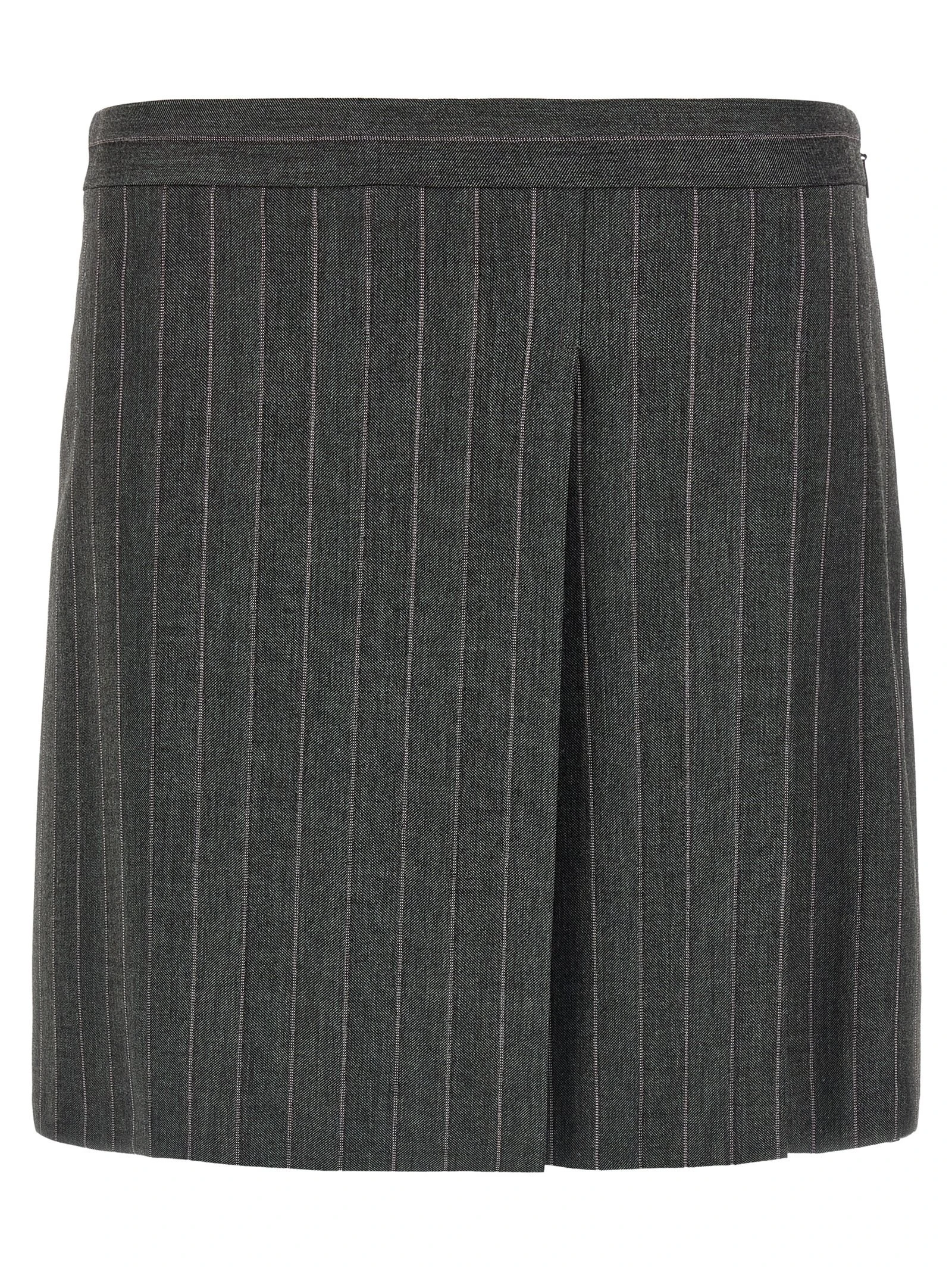 Pinstripe skirt