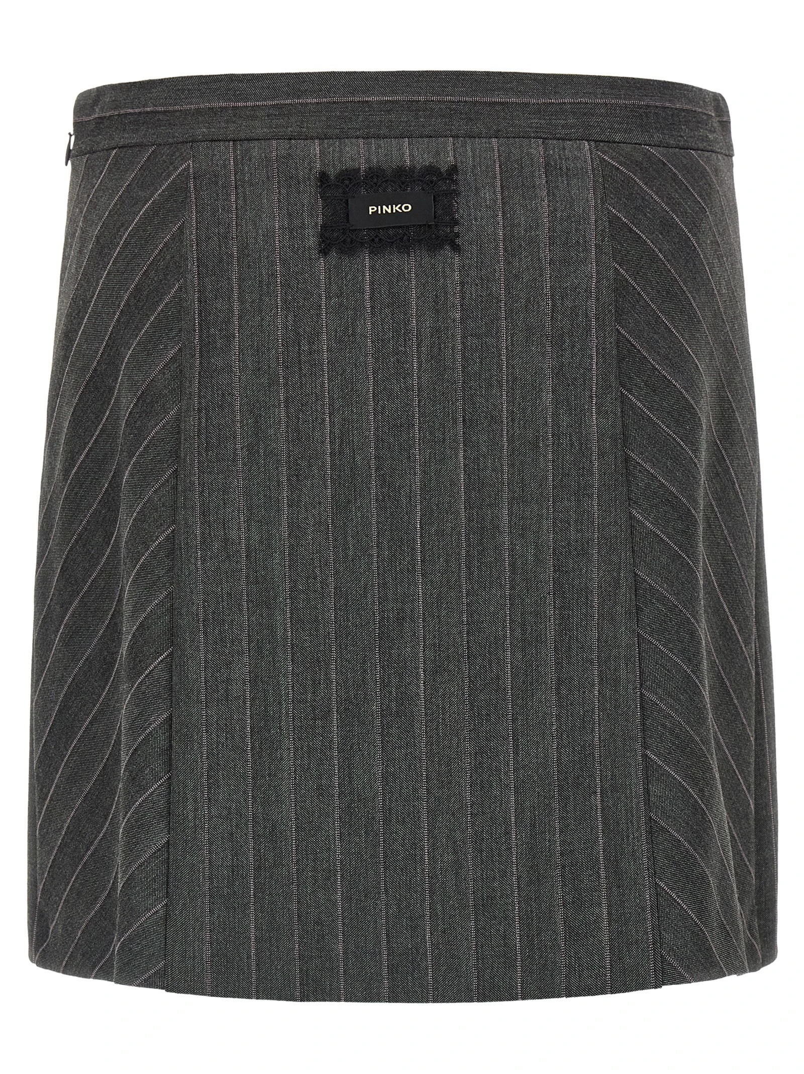Pinstripe skirt