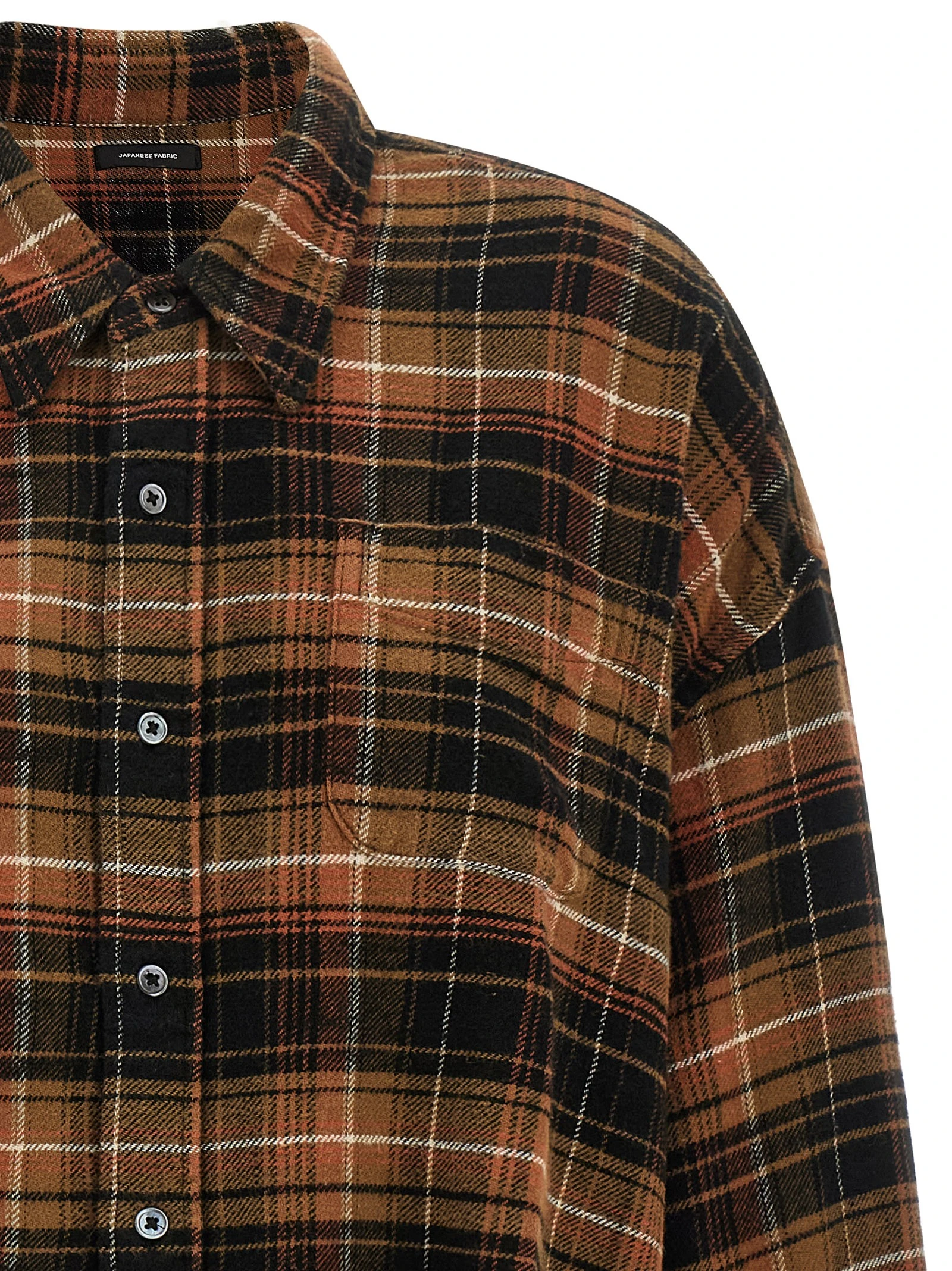 Raw cut cropped shirt