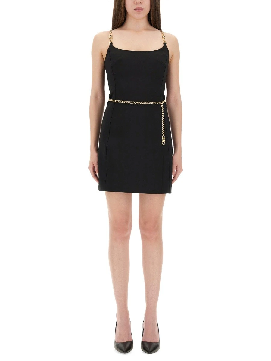 BUSTIER MINIDRESS WITH BELT