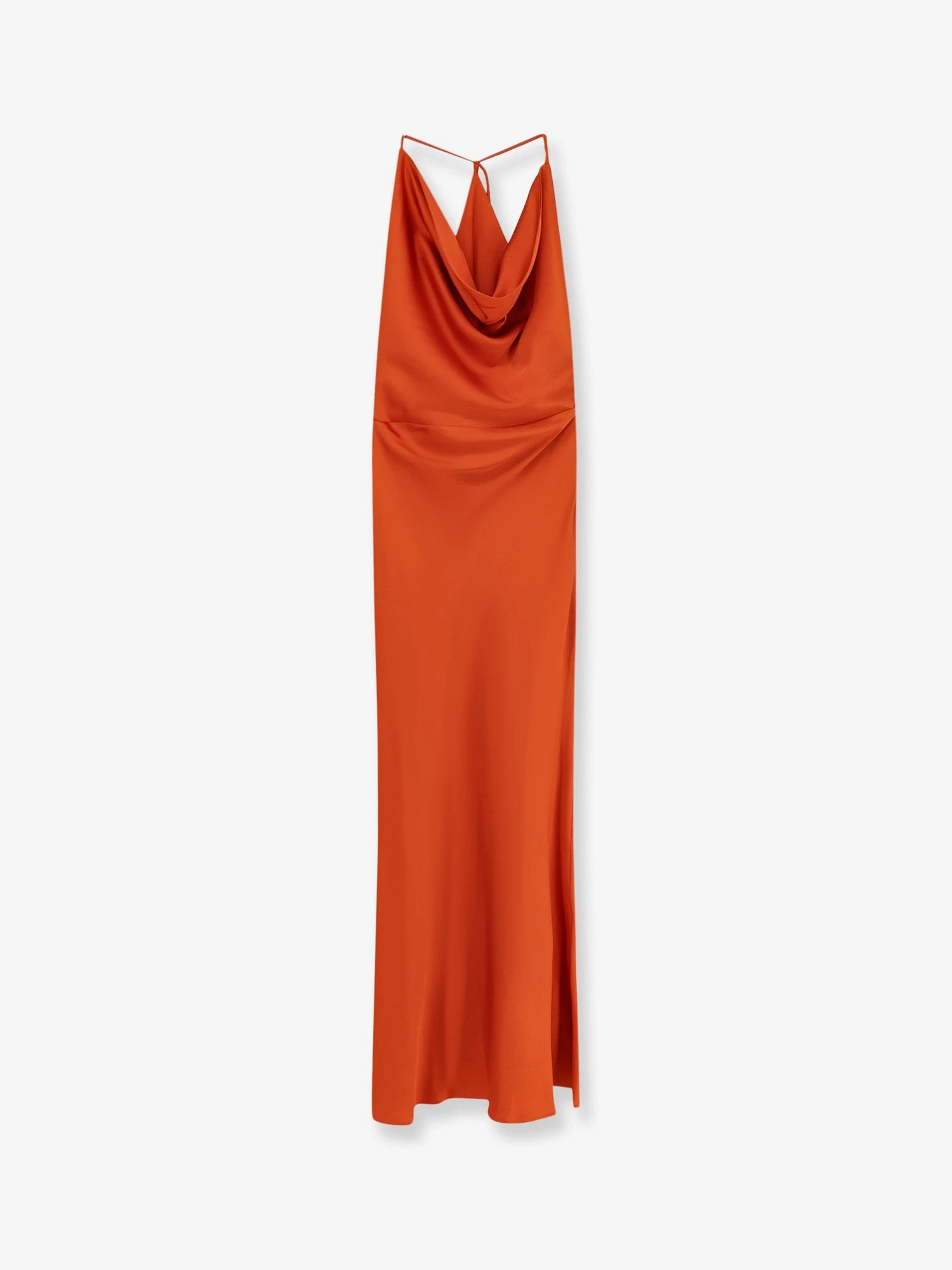 Satin long dress