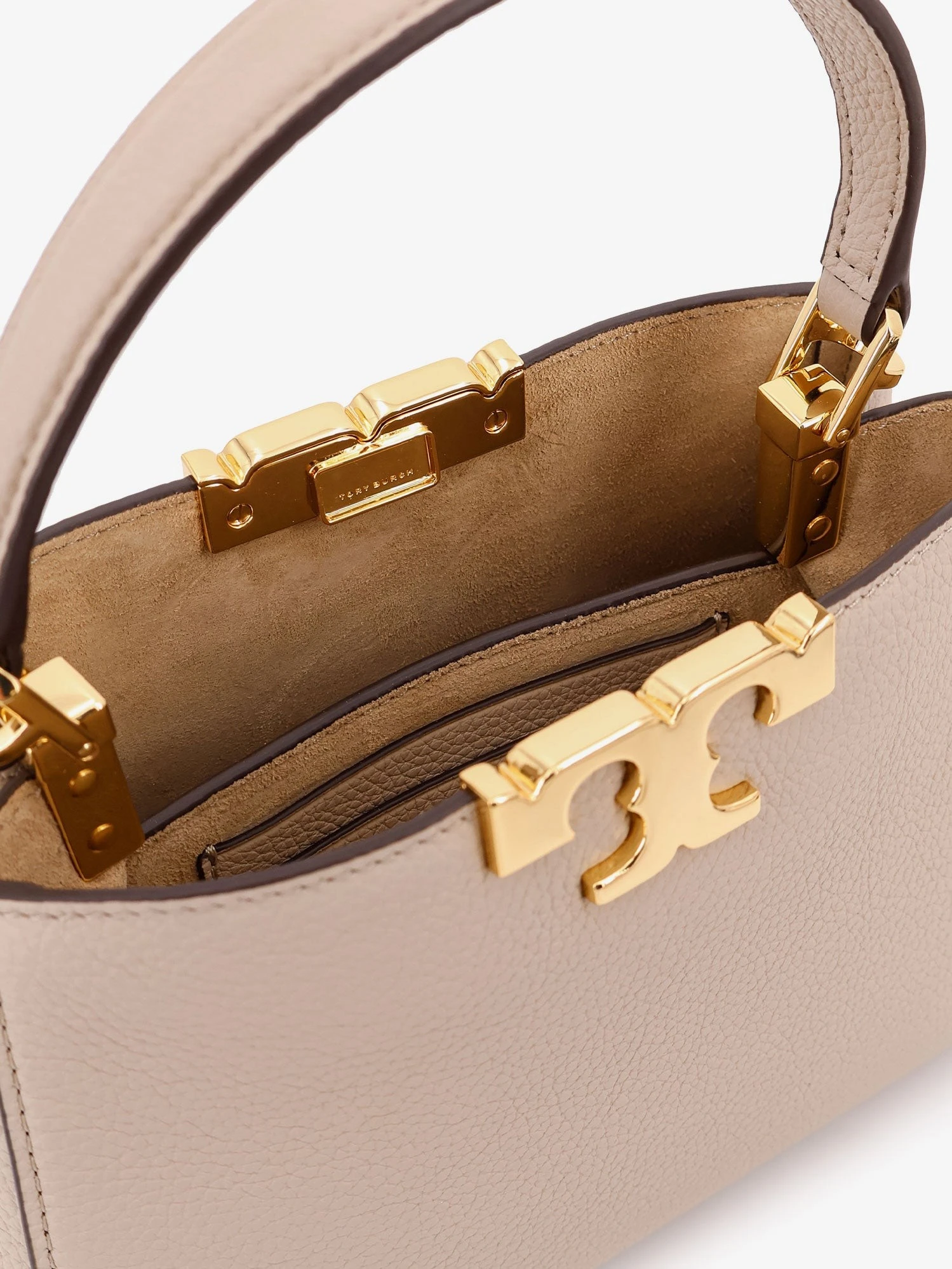 Eleanor Pebbled Mini Satchel crossbody bag