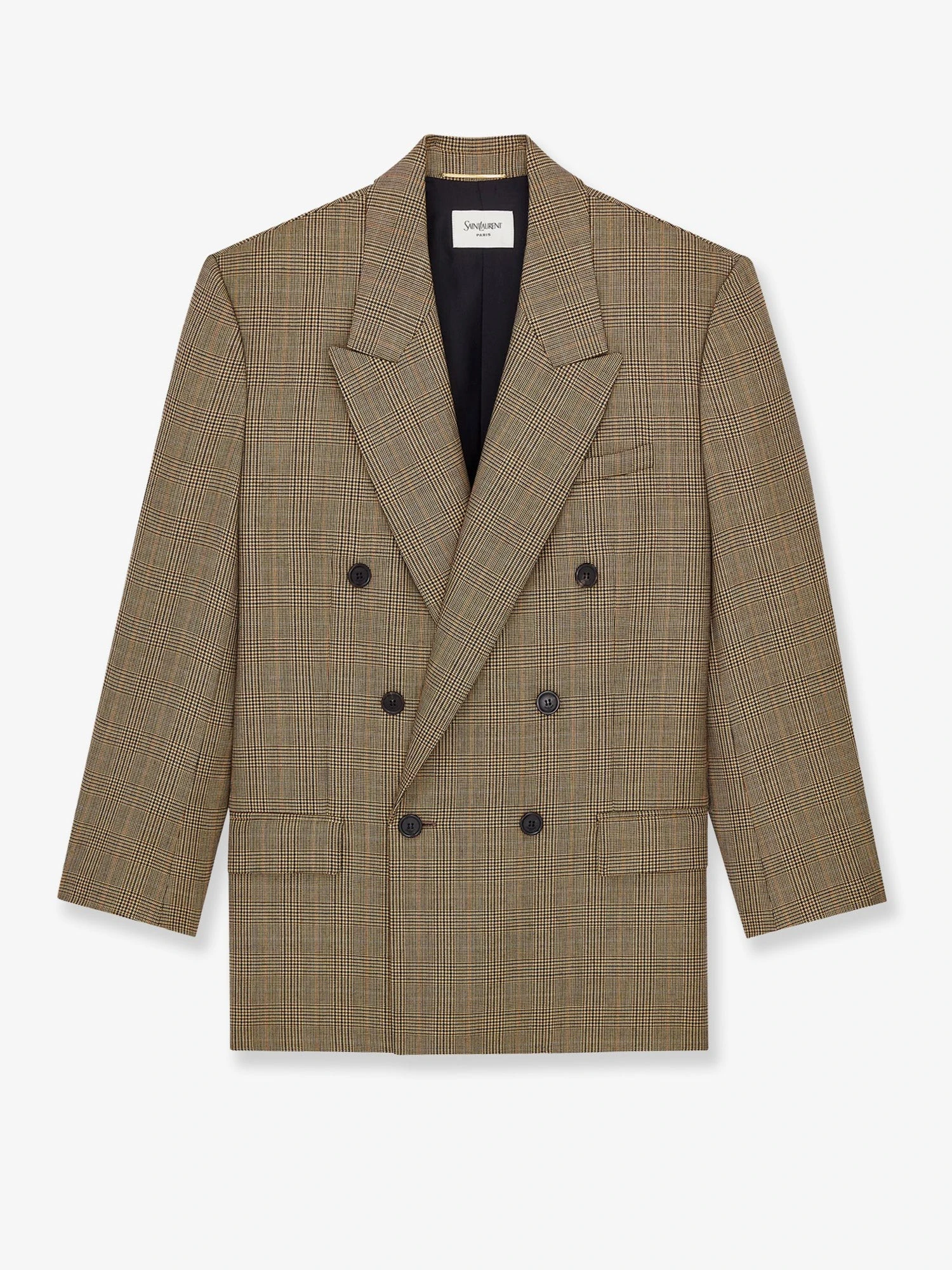 Prince-of-Wales certified wool blazer