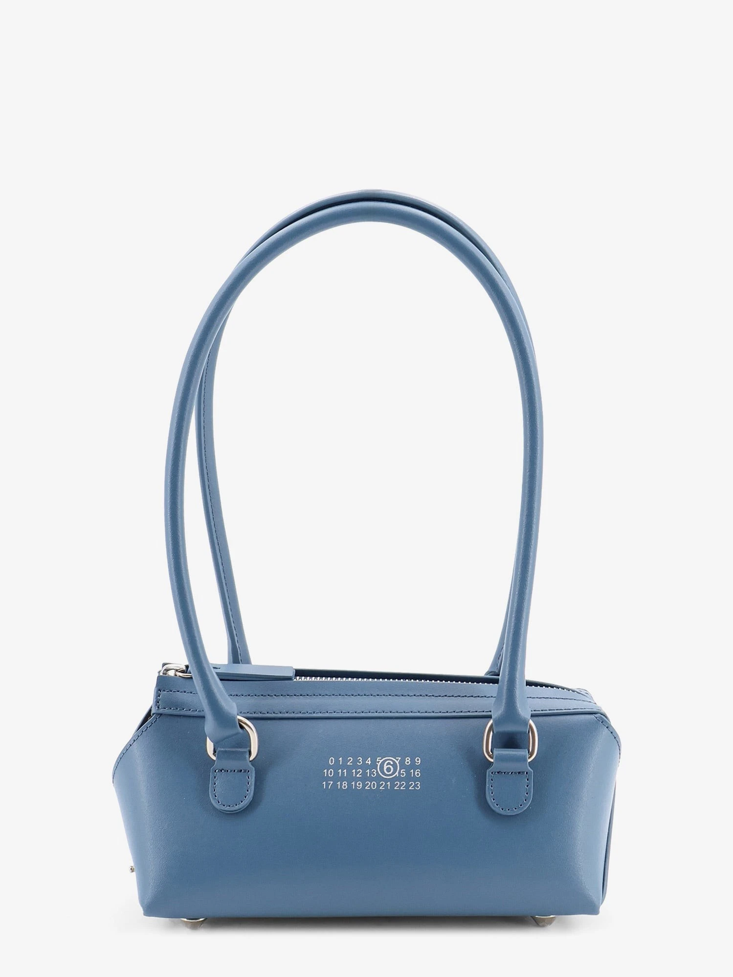 Mini Bauletto leather shoulder bag