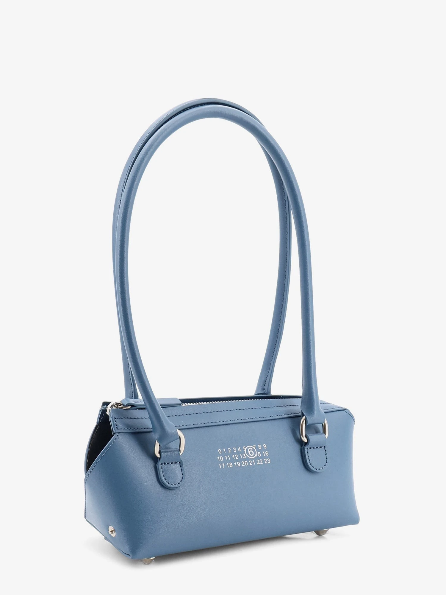 Mini Bauletto leather shoulder bag