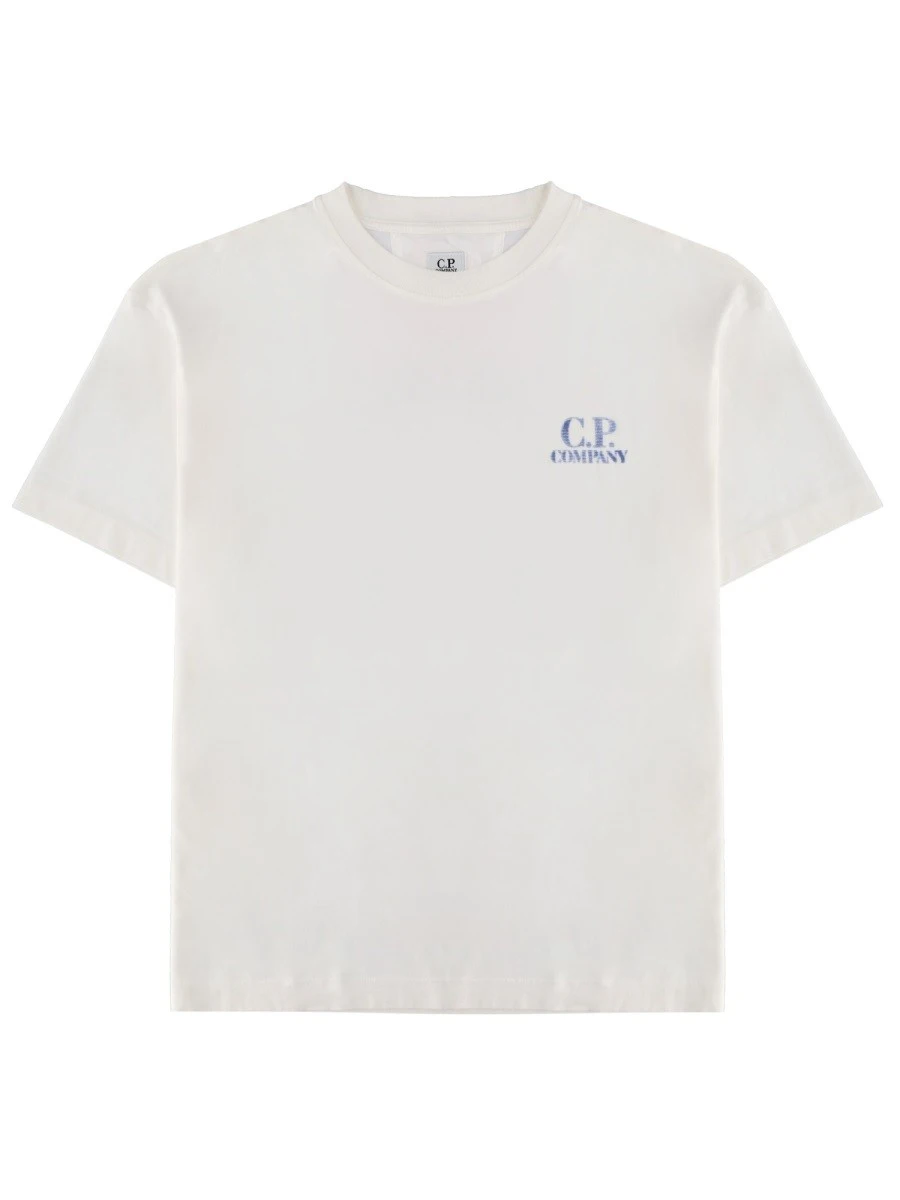 T-SHIRT WITH LOGO AND PRINT
