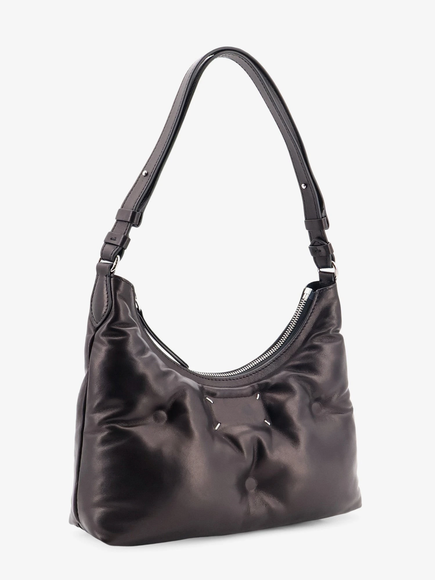 Glam Slam Leather Shoulder Bag