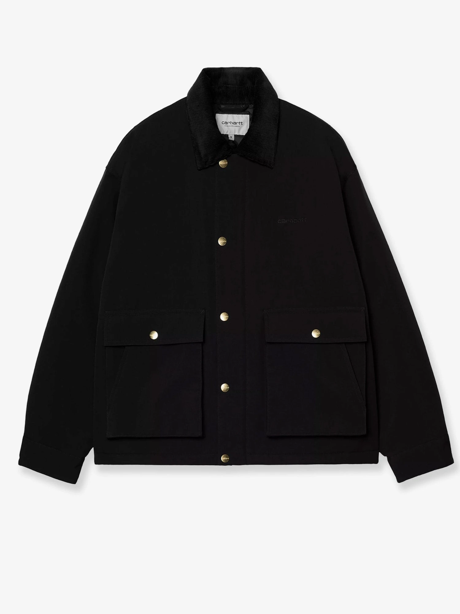 Quentin nylon jacket with embroidered logo on the front