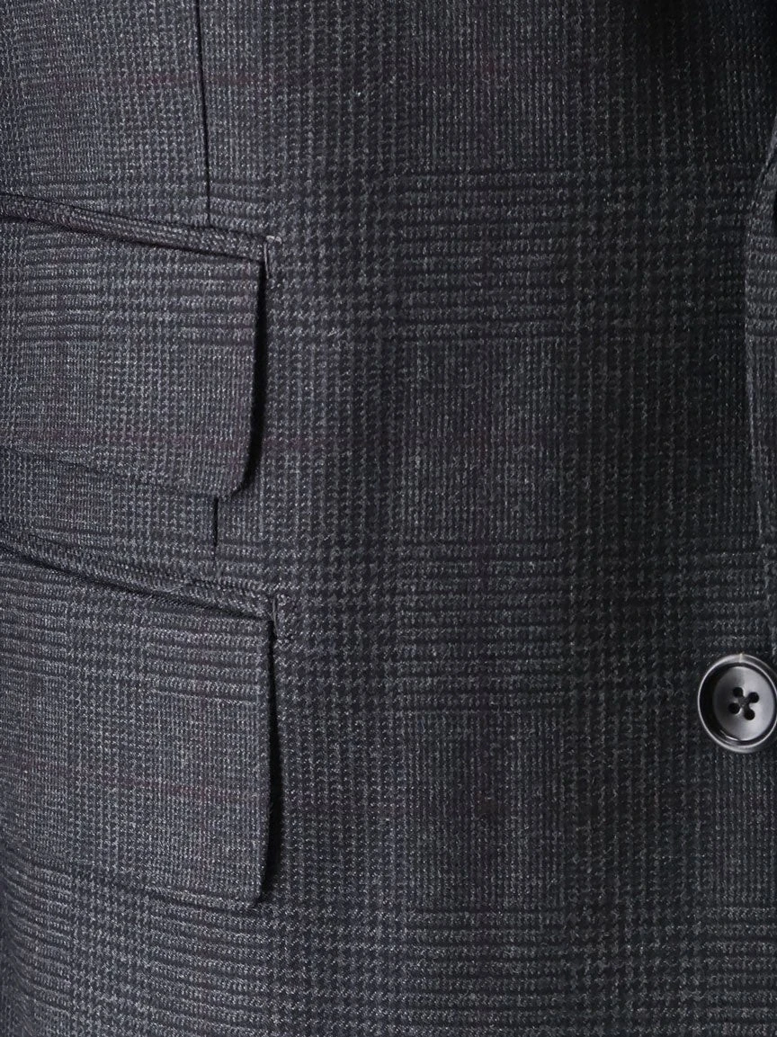 Single-breasted wool suit