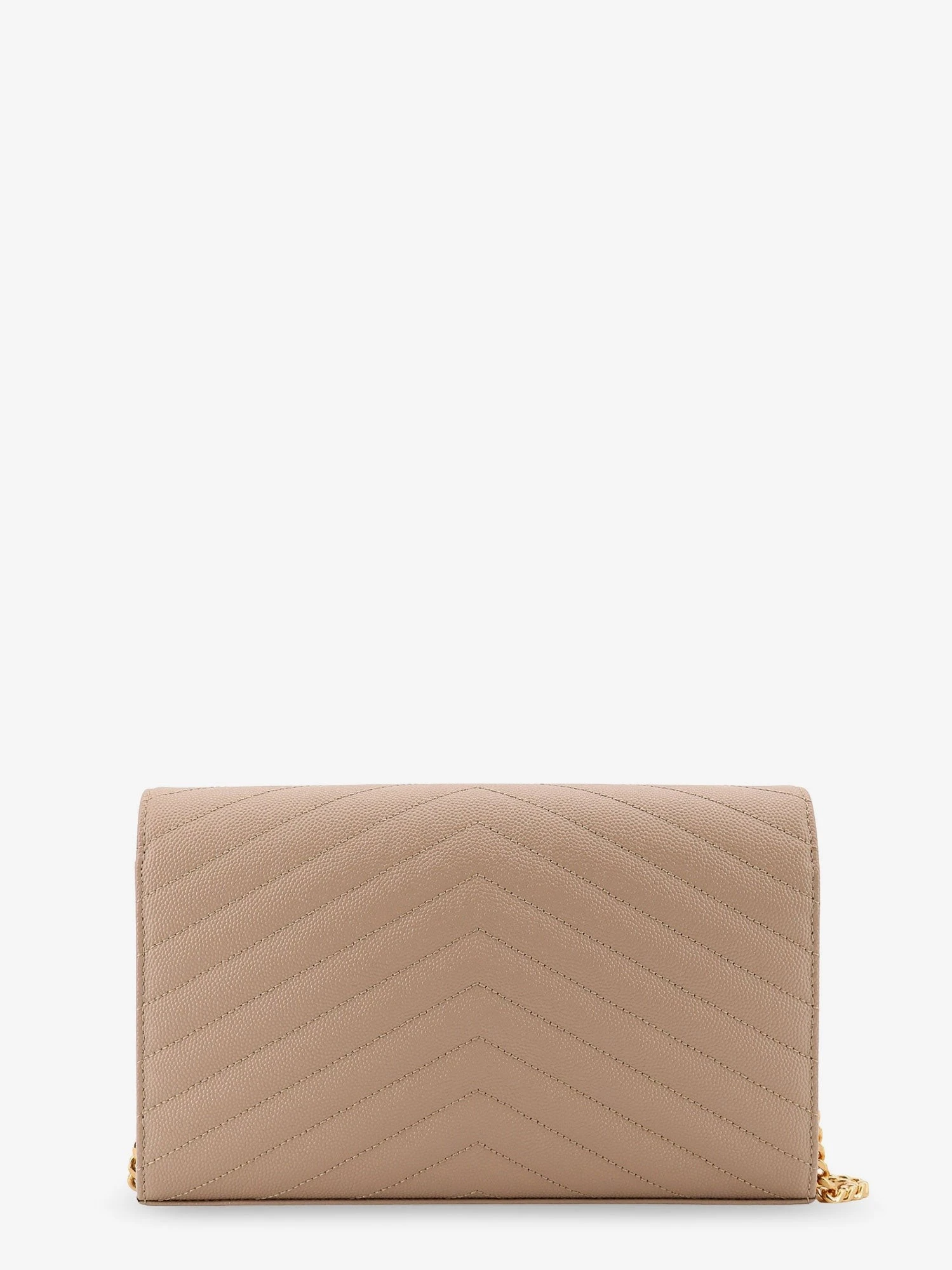 Leather crossbody bag with metal Cassandre logo