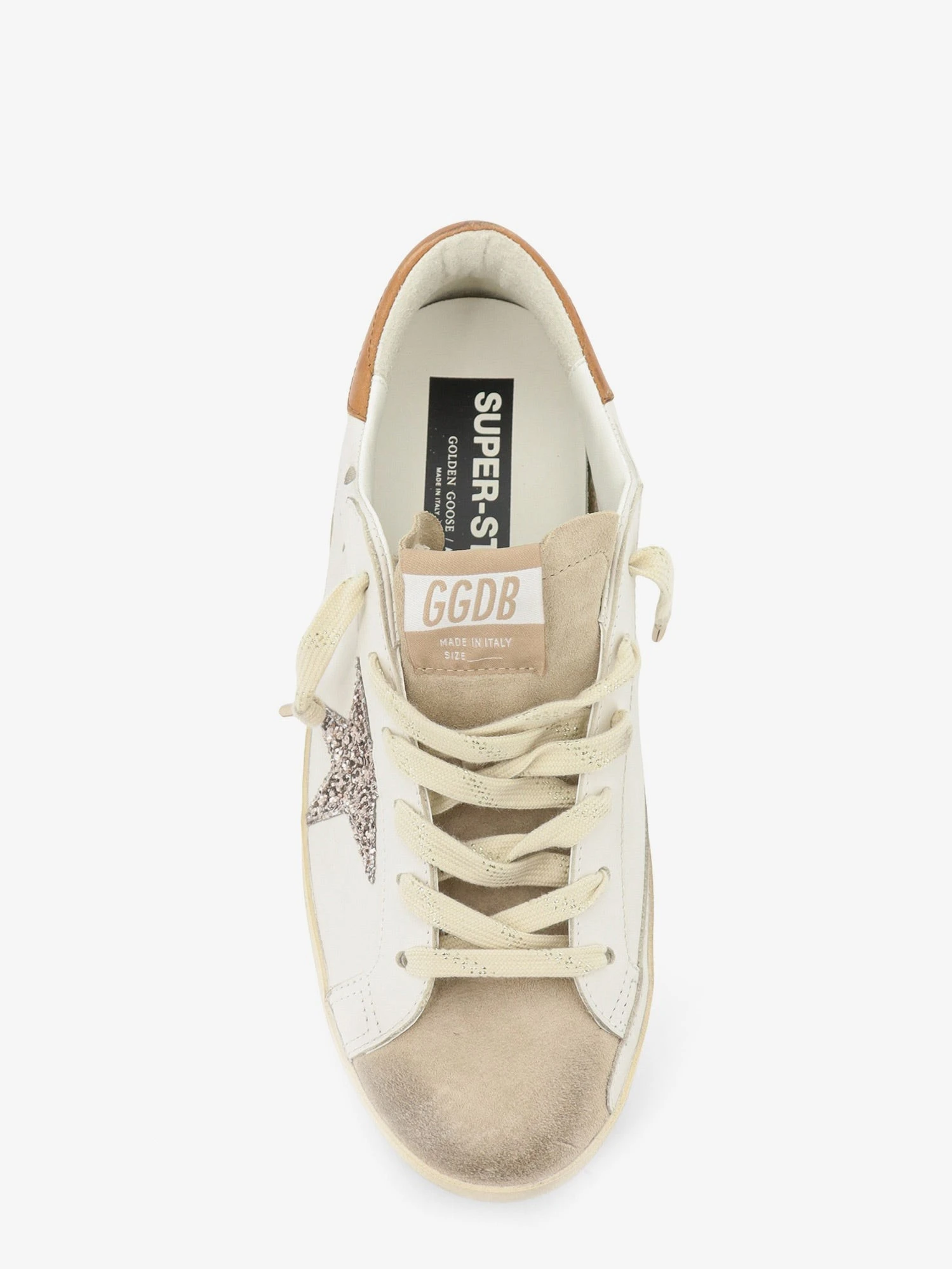 Super-star leather sneakers with iconic side logo