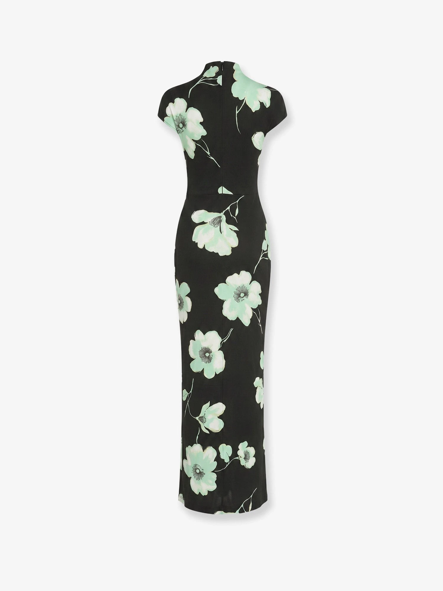 Viscose dress with Sakura print