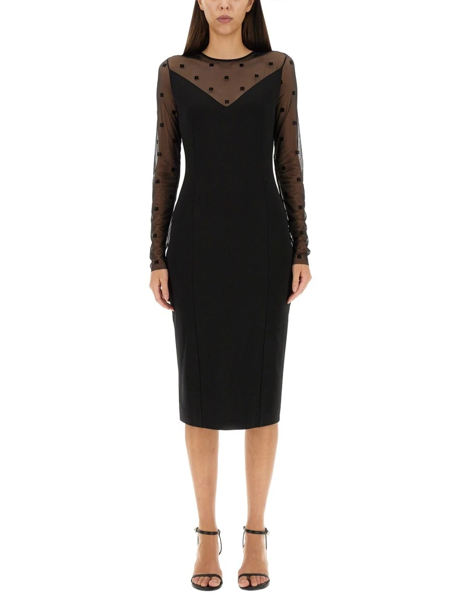 DRESS WITH 4G PATTERN