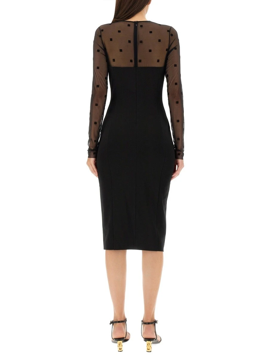 DRESS WITH 4G PATTERN