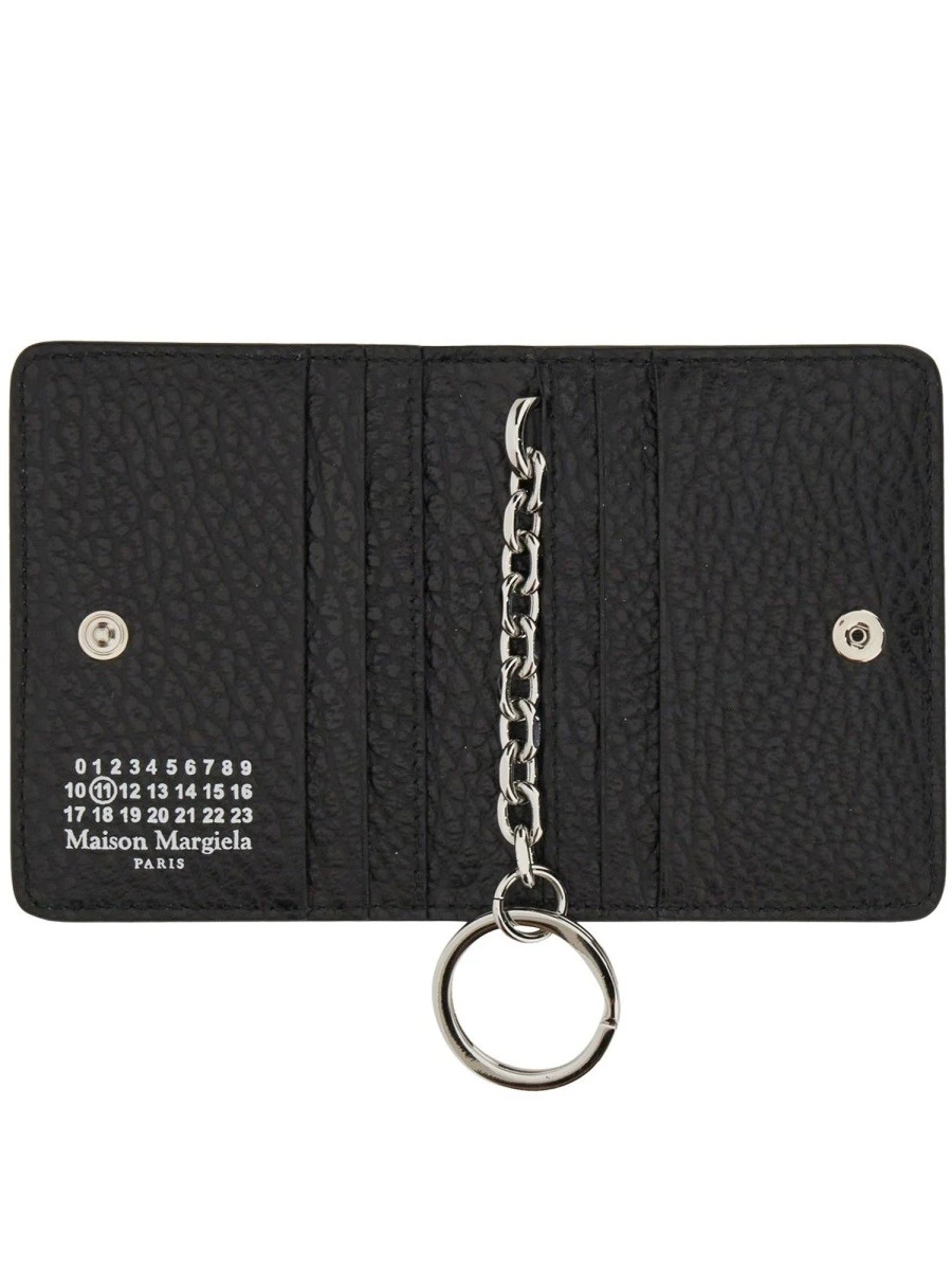 PORTAFOGLIO BIFOLD CON PORTACHIAVI