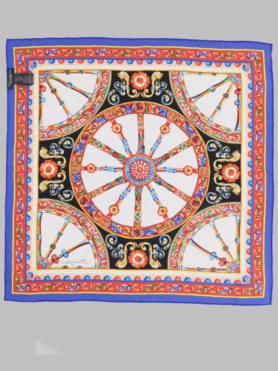 FOULARD IN TWILL DI SETA