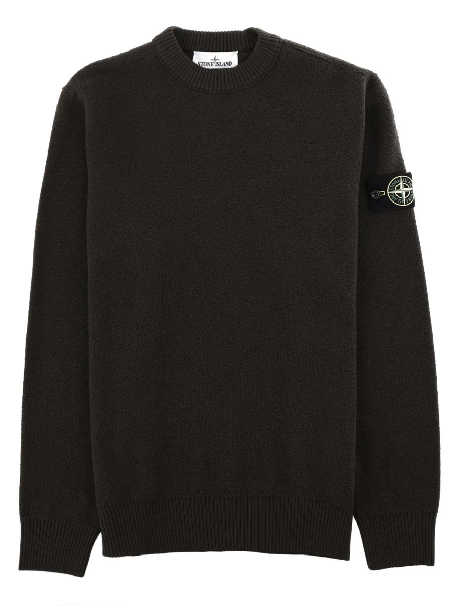 MAGLIA IN LANA A COSTINE