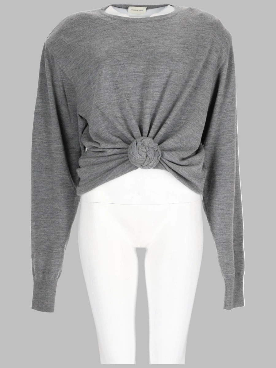 MAGLIA LEGGERA CON NODO