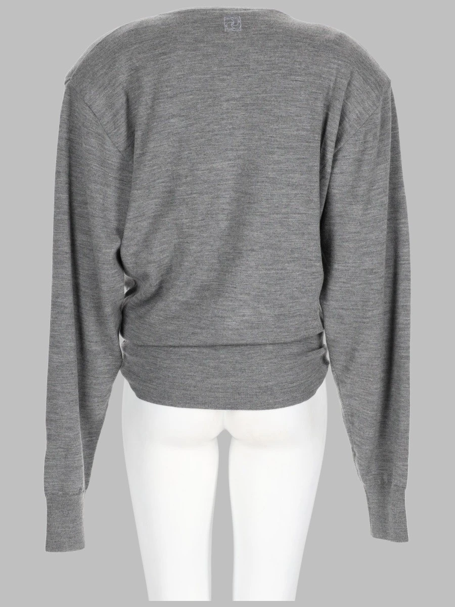 MAGLIA LEGGERA CON NODO