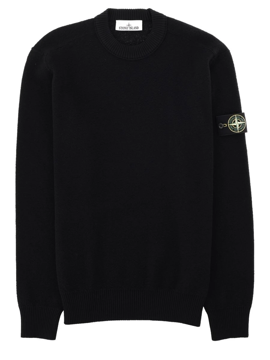 MAGLIA IN LANA A COSTINE