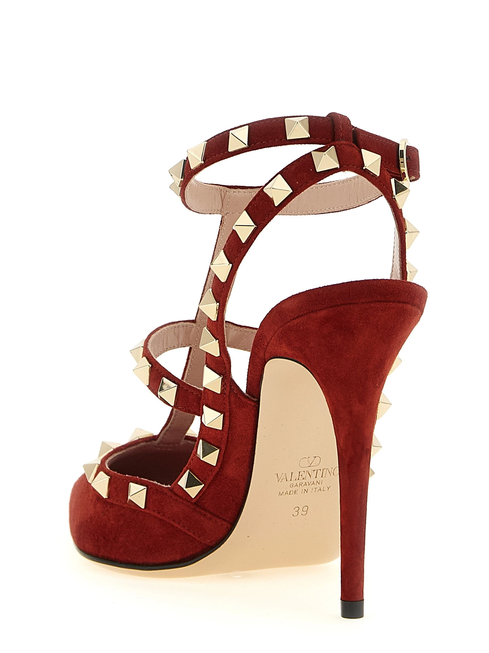 Valentino Garavani 'Rockstud'ankle strap pumps