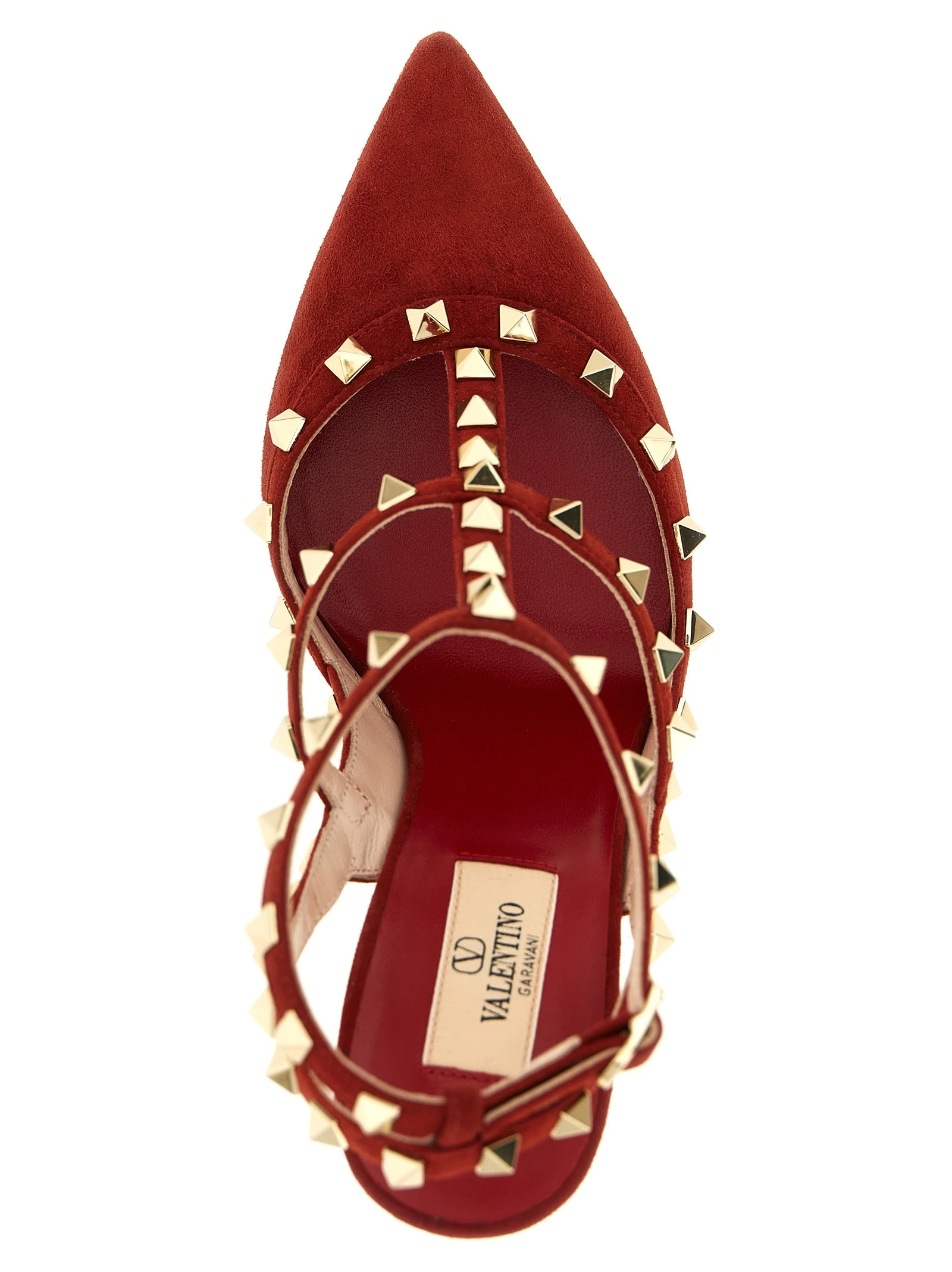 Valentino Garavani 'Rockstud'ankle strap pumps