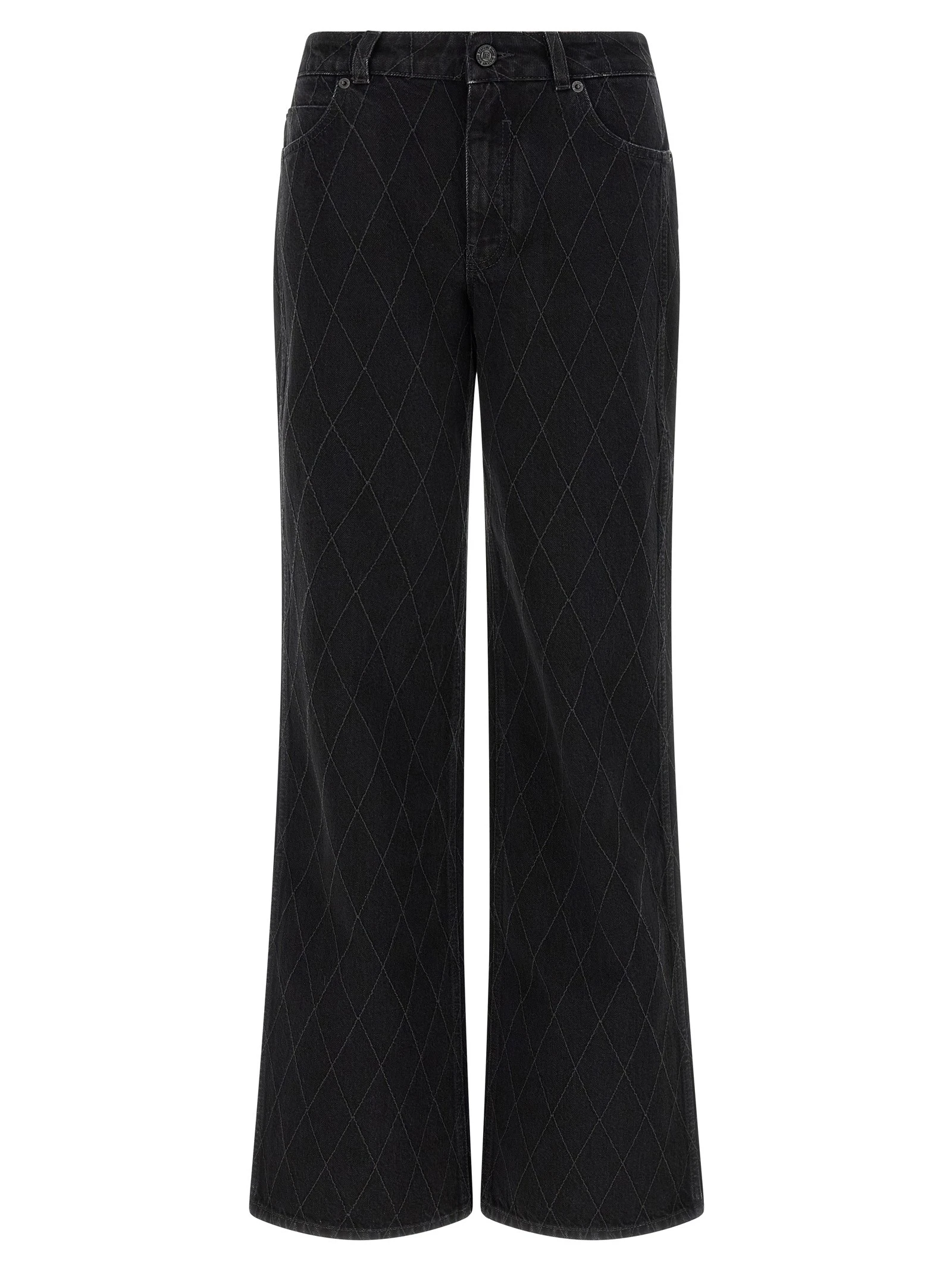 Diamond-shaped jeans