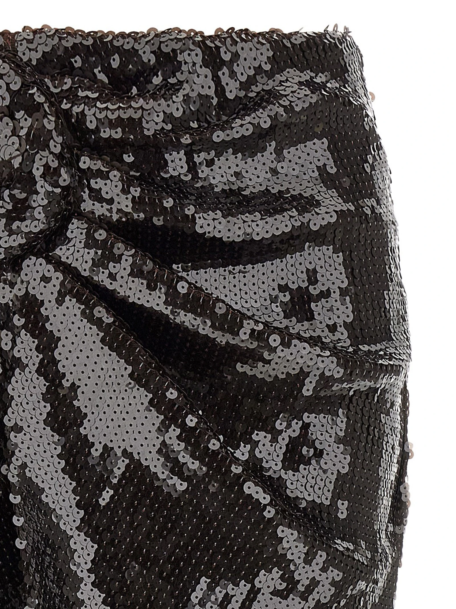 'Sequins Knot' skirt
