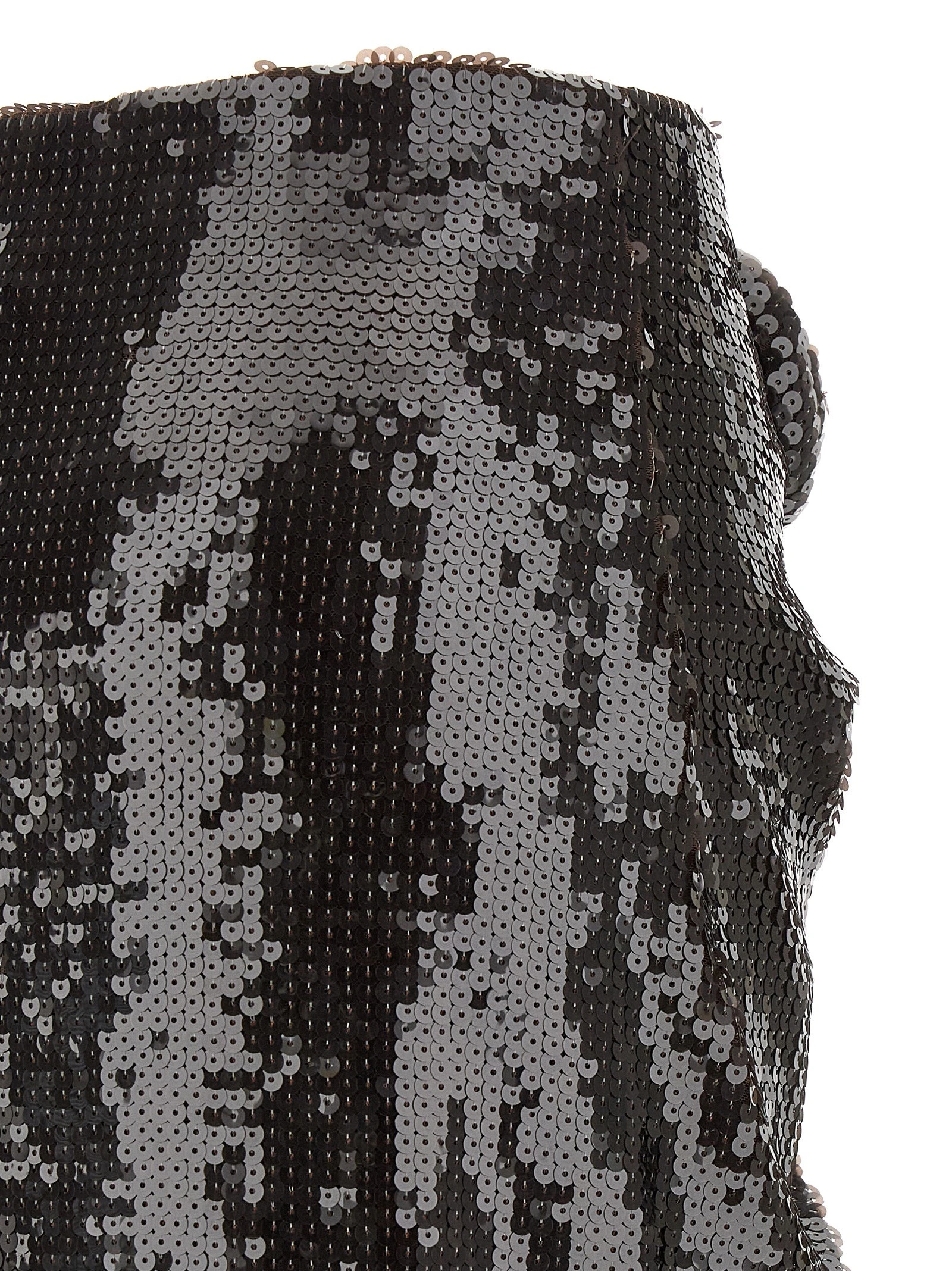 'Sequins Knot' skirt
