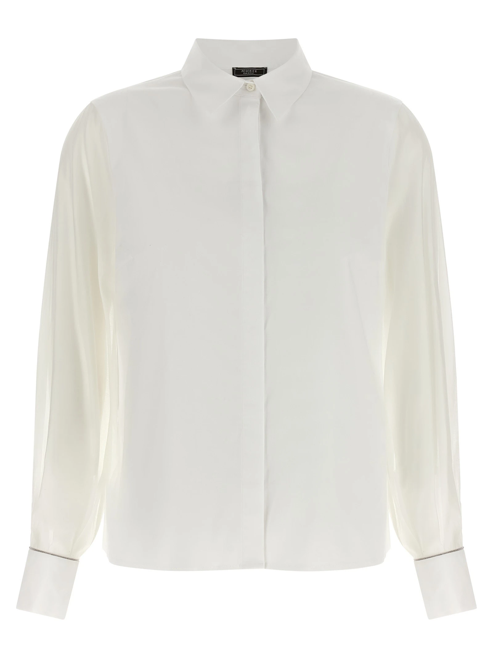 Stretch cotton shirt